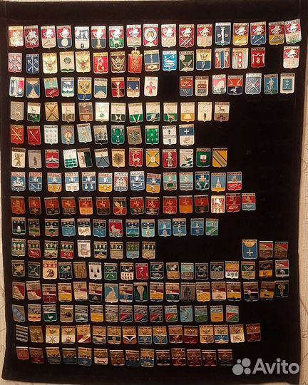 Значки гербы городов