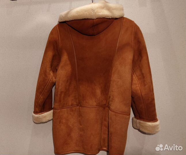 Дубленка оверсайз модный винтаж из 90-х