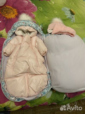 Детский кокон трансформер 2в1