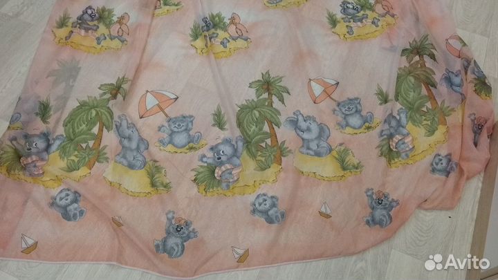 Штора для детской комнаты