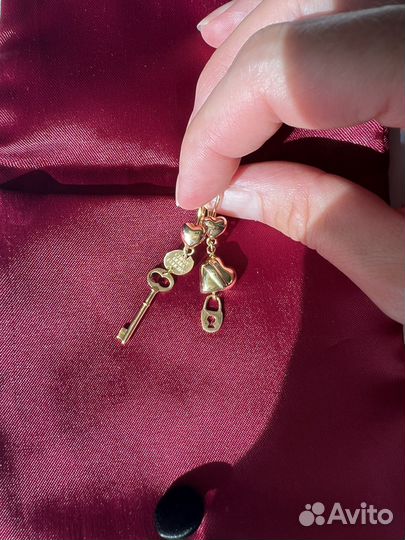 Золотые серьги Dolce & Gabbana