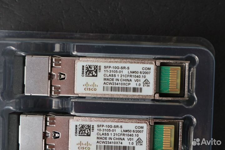 Оптические модули cisco SFP-10G-SR-S