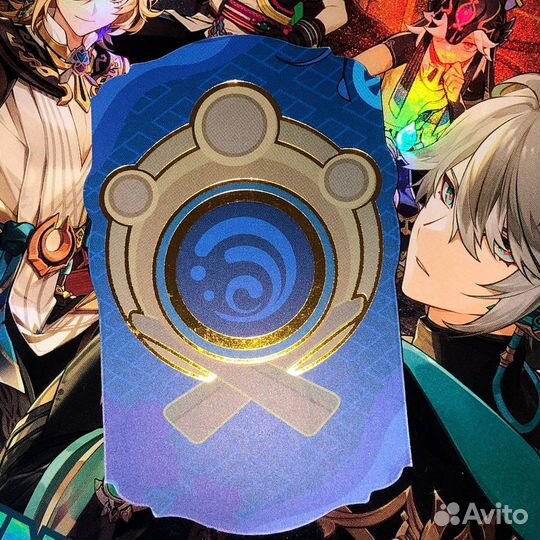 Редкая коллекционная карта геншин