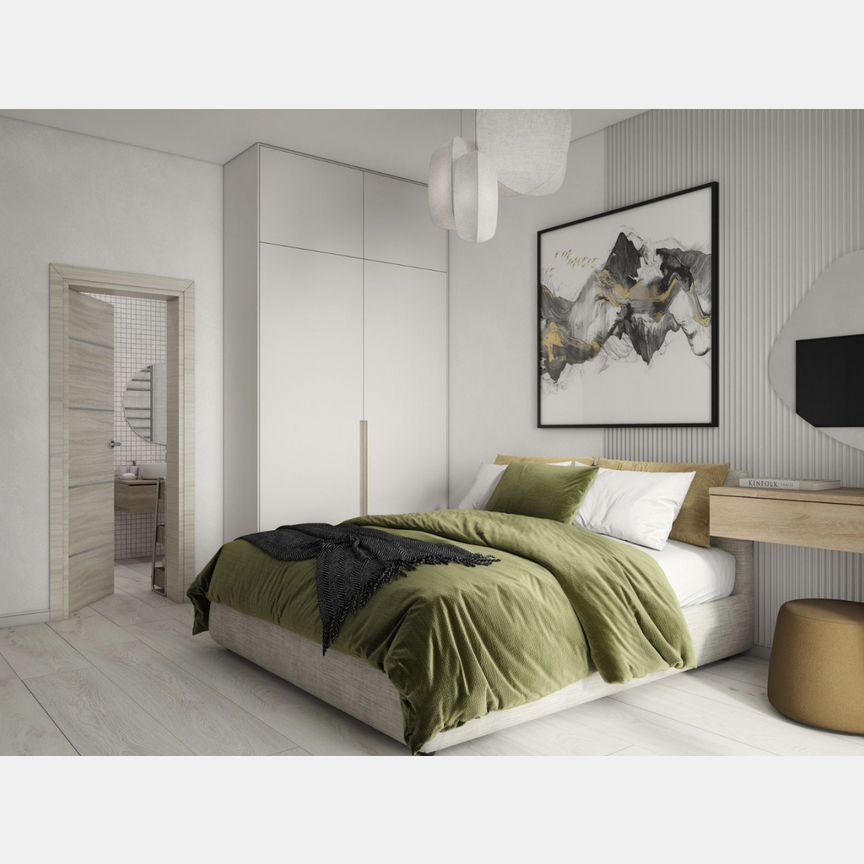 1-к. апартаменты, 34,6 м², 12/13 эт.