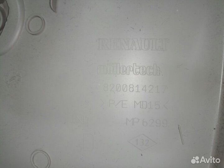 Обшивка стойки прав. зад. Renault Scenic 2