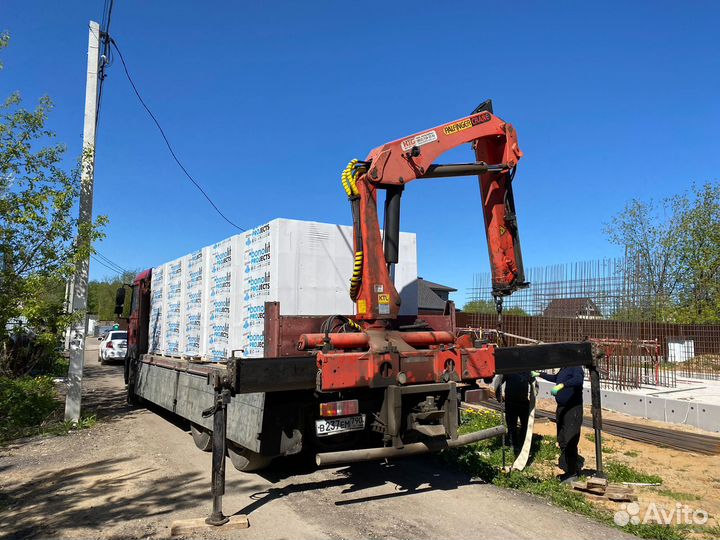 Пенобетон и газобетон с доставкой