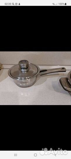 Набор кастрюль из нержавеющей стали