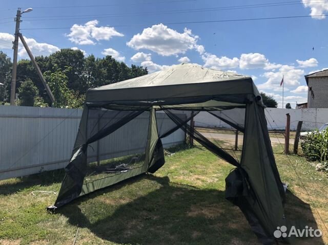Палатка шатер с усиленным каркасом