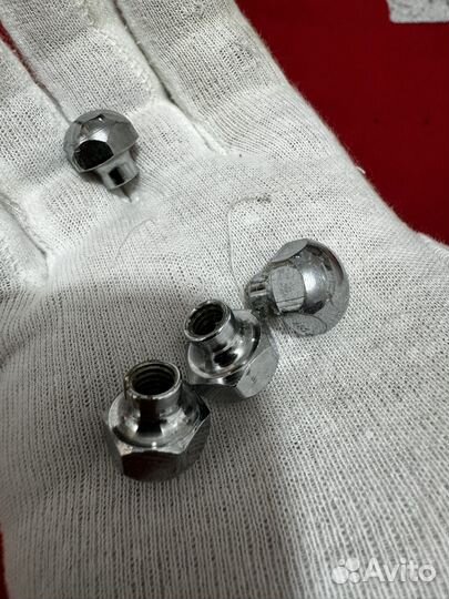 Ваз 2106,2103, 2101 хром гайки дворников СССР