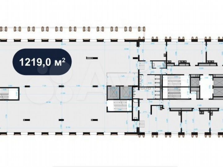 Сдам торговое помещение, 1219 м²