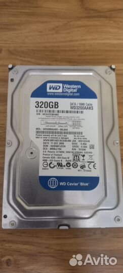 Жёсткие диски hdd 160г,320гб,500гб
