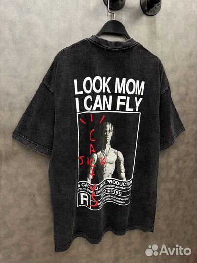 Футболка Cactus Jack Travis Scott оверсайз