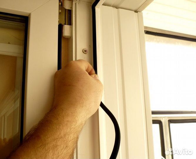 Замена уплотнителя на окнах