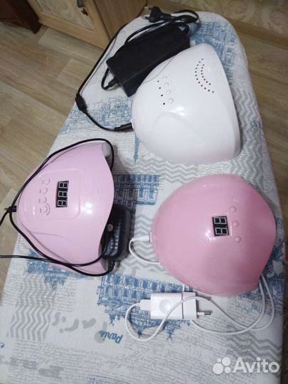 Маникюрный пылесос, лампы