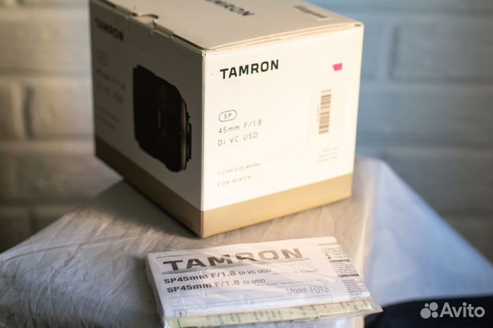 Tamron 45 1.8 VC USD for nikon