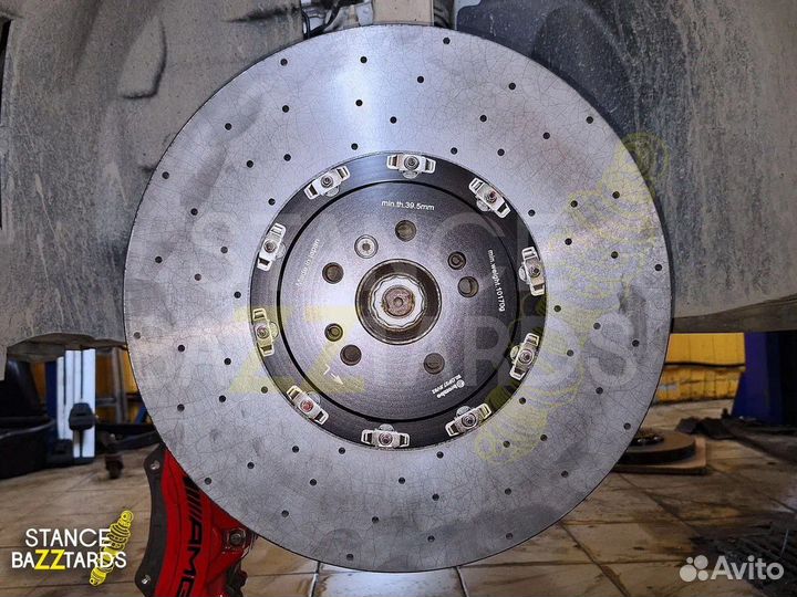 Диски тормозные карбон-керамические Lexus IS F 1