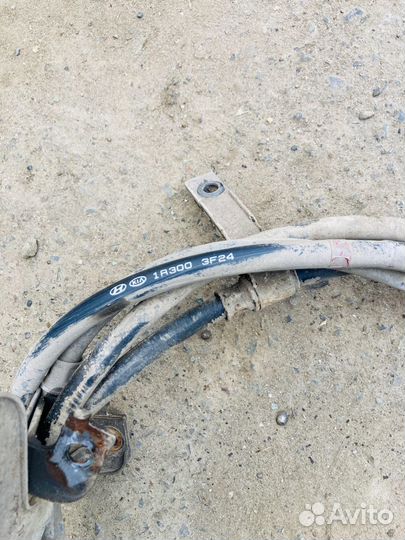 Троса ручника киа рио 3 дисковые тормоза