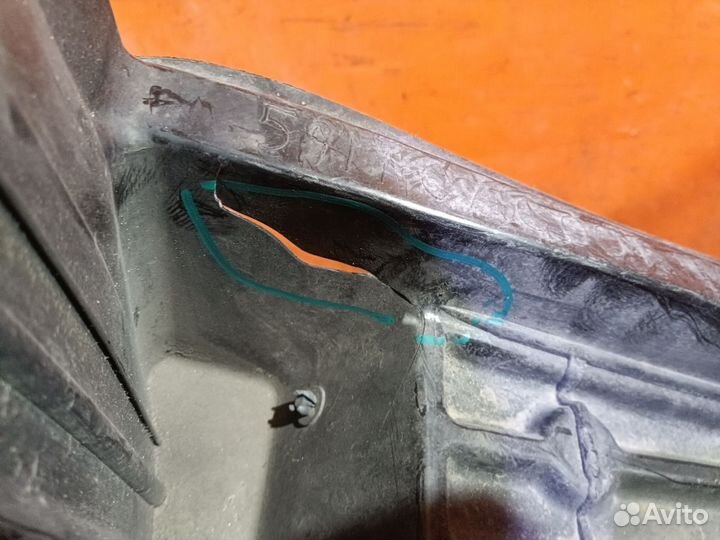 Подкрылок Subaru Legacy wagon BP5 передний правый