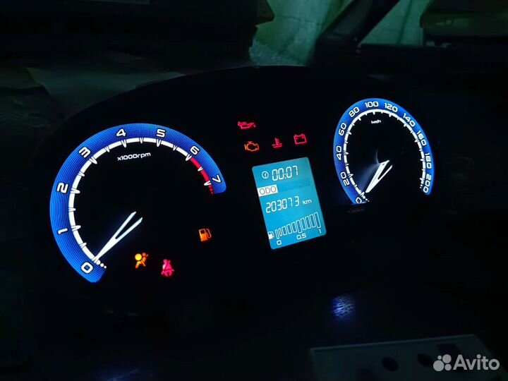 Пересвет приборных панелей