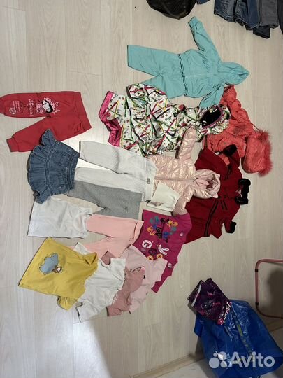 Вещи пакетом на девочку 1-2,5 года