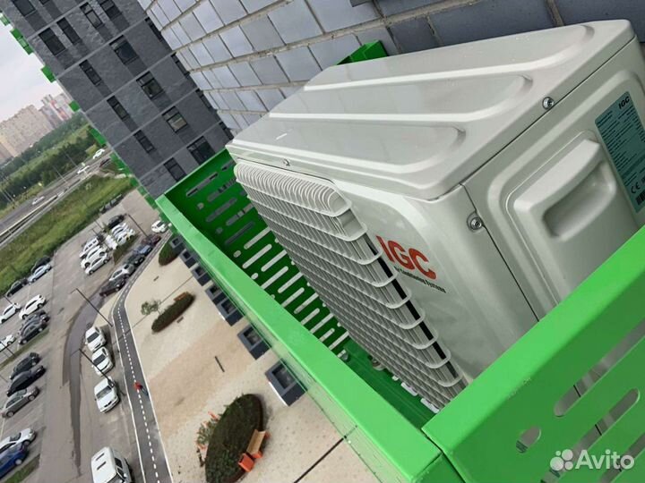 Установка монтаж кондиционер