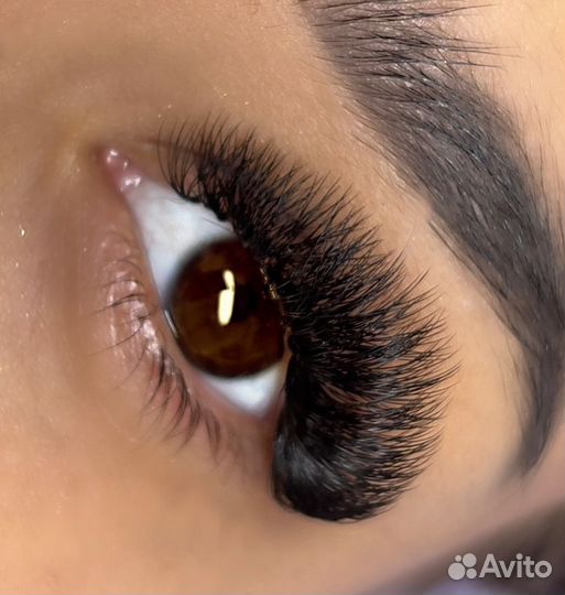 Наращивание ресниц/Брови/Нижние ресницы