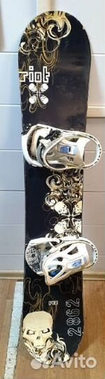 Сноуборд firefly 142 см крепления