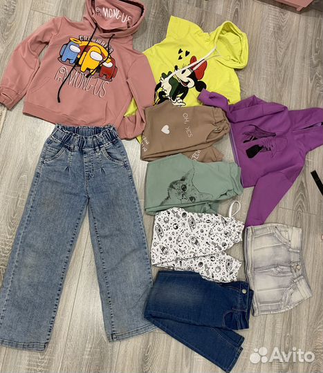 Детские вещи пакетом на девочку