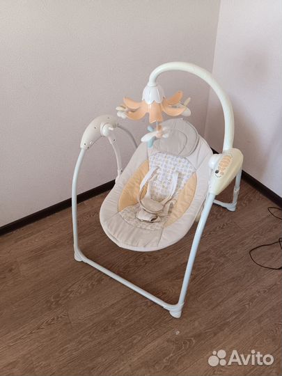 Детские качели электрические