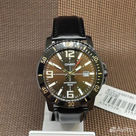 Оригинальные часы Casio Collection MTP-VD01BL-5B