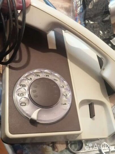 Старый телефон СССР рабочий