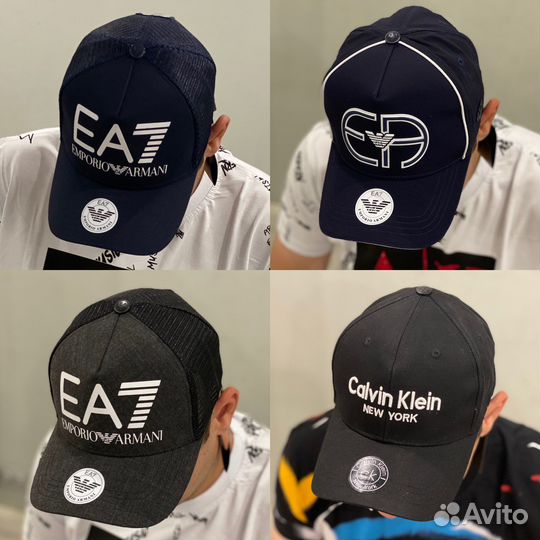 Бейсболка разных брендов кепка (premium)