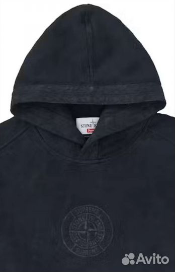 Stone island hooded sweatshirt