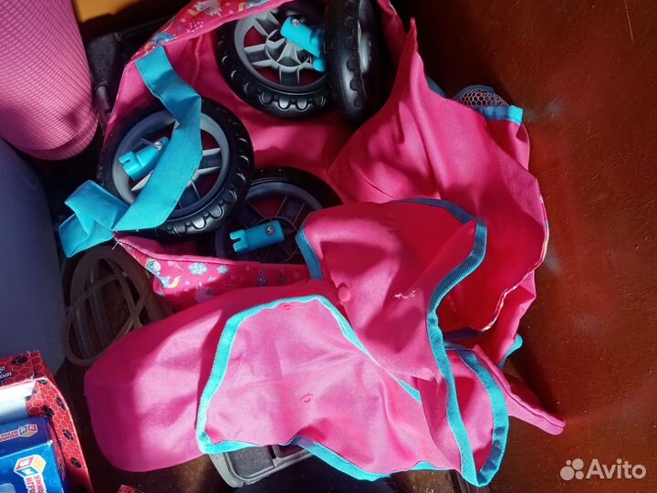 Кроватка для кукол, машина барби