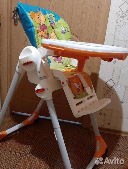 Стульчик для кормления chicco polly