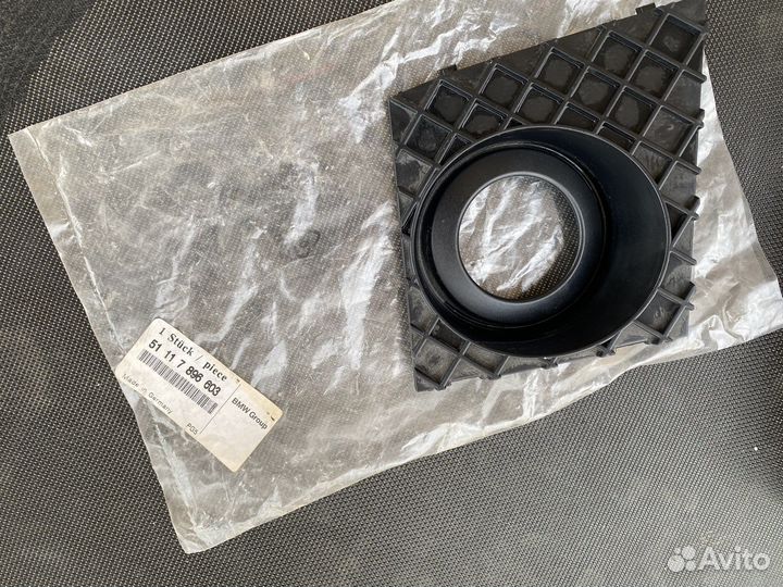 Заглушка в м-тех бампер bmw 5 e60/e61