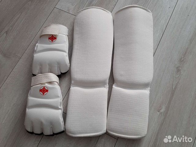 Защита голени и перчаики размер М