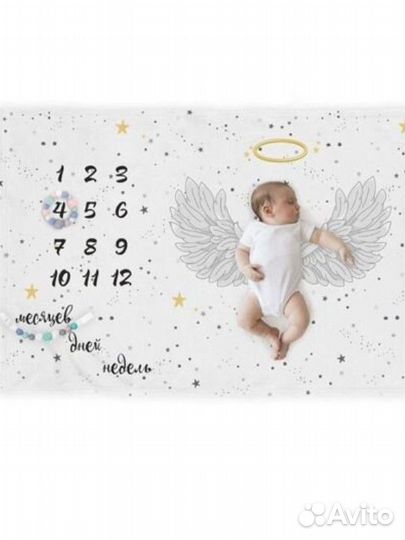 Плед для фотосессии, карточки