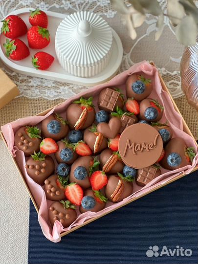 Наборы ягод в бельгийском шоколаде