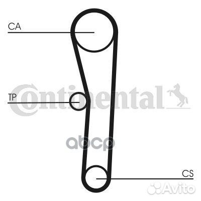 Комплект ремня грм CT1008K1 CT1008K1 ContiTech
