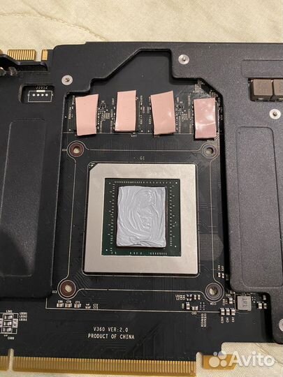 Msi gtx 1080 ti armor, новые прокладки, паста