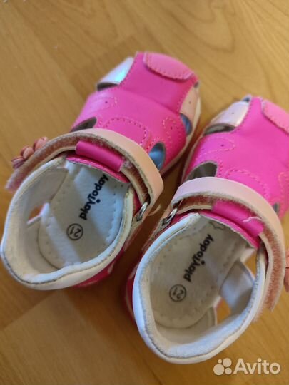 Сандалии для девочки PlayToday, 21 размер