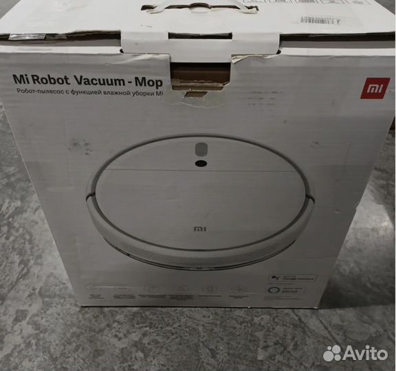 Робот пылесос xiaomi mi robot vacuum mop