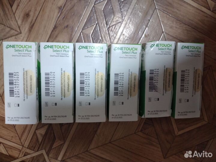 Тест полоски one touch select plus