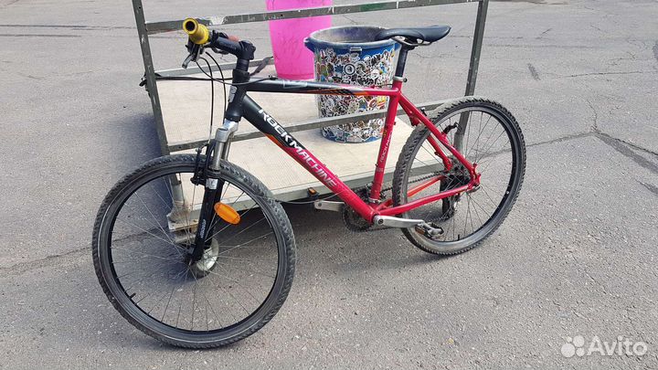 Велосипед, рама rock machine hurricane 19