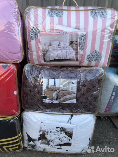 Набор одеяло 2 подушки простынь