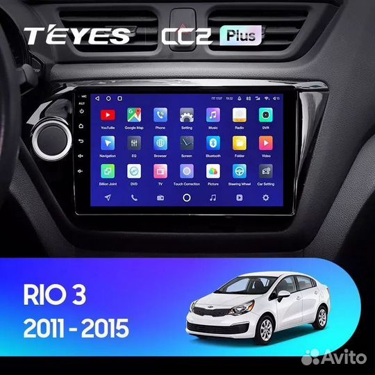 Штатная магнитола Teyes Kia RIO 3 2011-2016