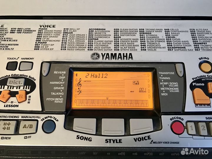 Синтезатор Yamaha PSR-GX76 (76 клавиш )