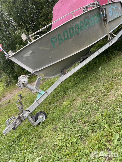 Лодка Казанка с прицепом