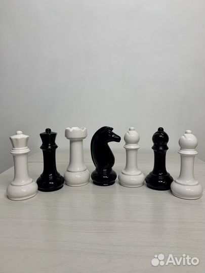 Большие керамические шахматы